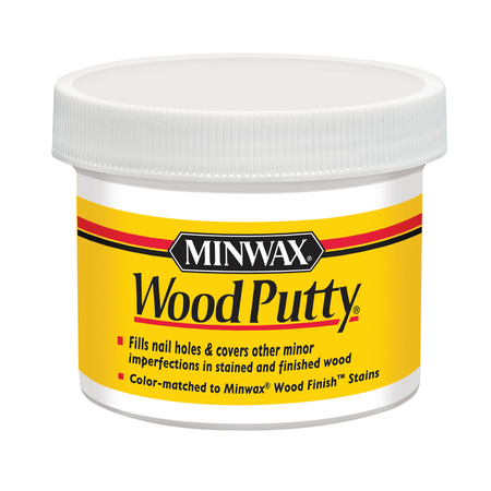 Minwax Wood Putty Jar White 13616000